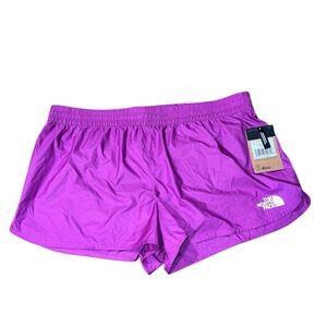 NWT The North Face Women's Limitless Run Shorts - Purple Cactus Flower - XL